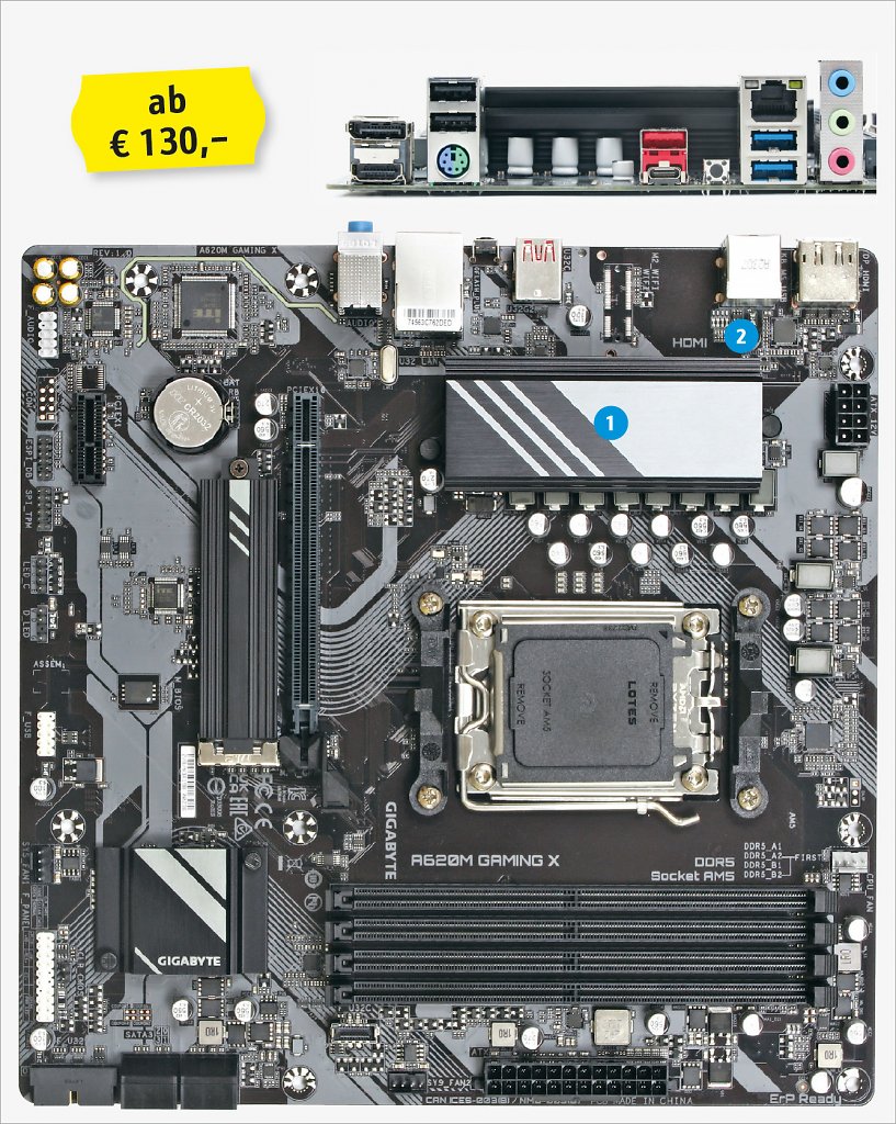 [03/07/2023] Gigabyte A620M Gaming X