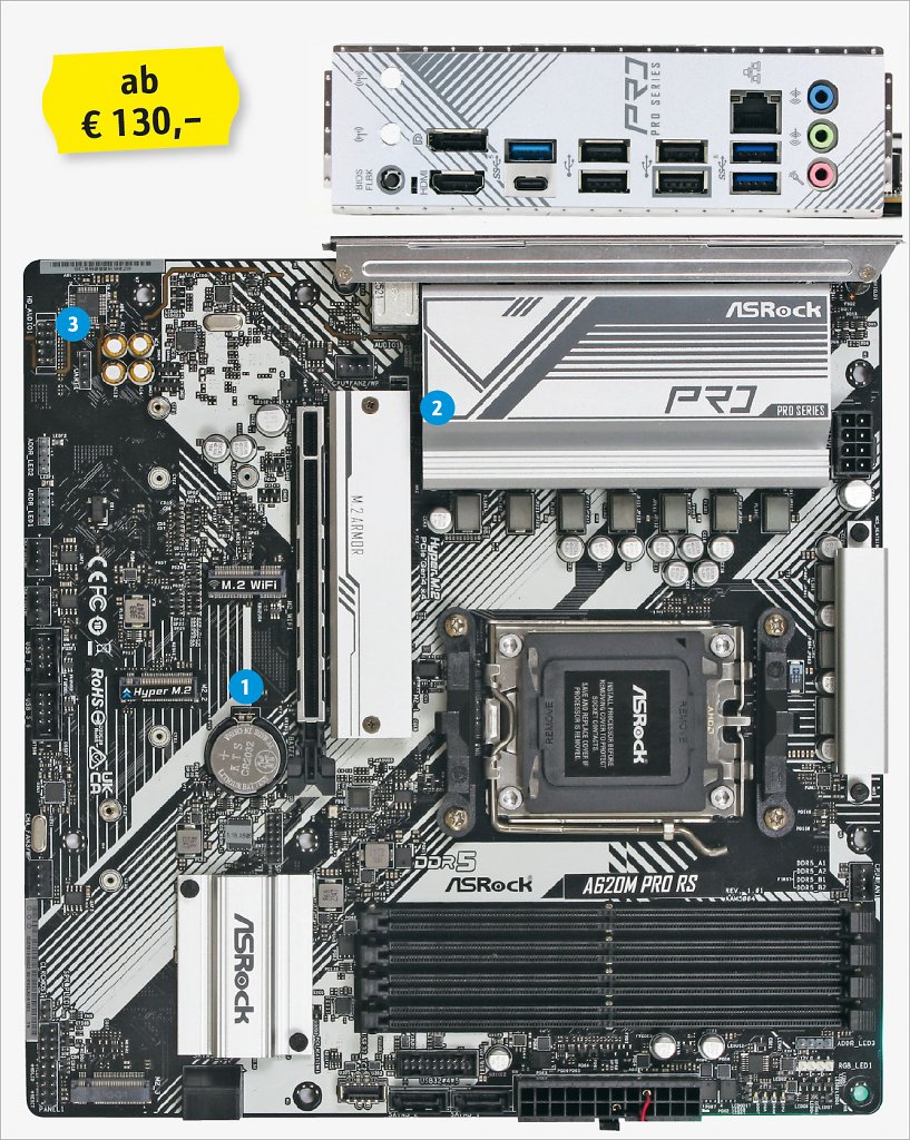 [03/07/2023] Asrock A620M Pro RS