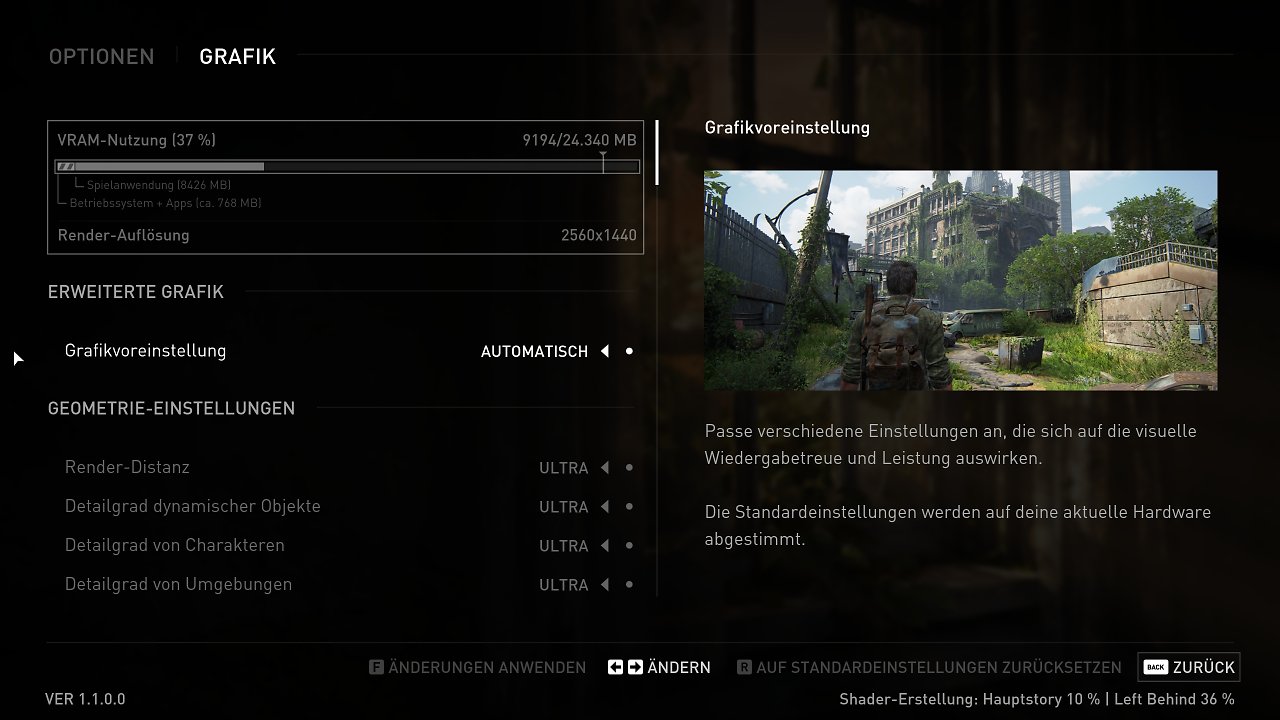 [06/07/2023] The Last of Us Part I im Nachtest: Wie läuft der VRAM- und CPU-Fresser nach 11 Updates? (Bilder: Ultra HD mit TAA, maximale Details, downsampled auf 1440p) (45)