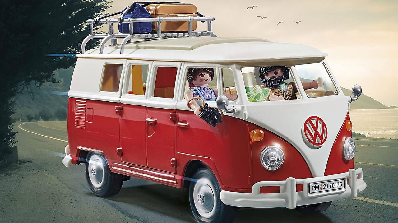 [12/08/2023] Niedrigster Preis für Kult-Auto: Playmobil VW T1 Camping Bus über 40 % reduziert kaufen