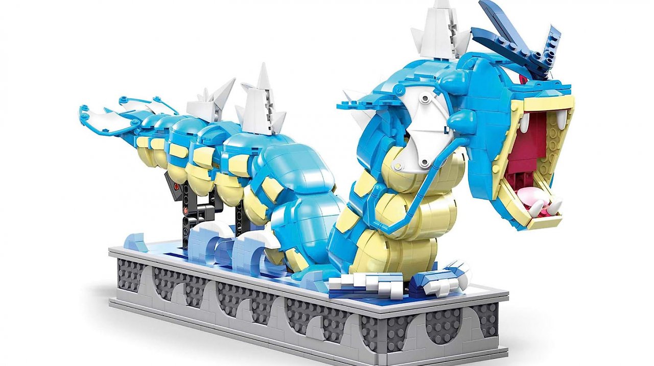 [18/08/2023] Kostet nicht mal die Hälfte: Pokemon Garados von Mega Construx stark reduziert