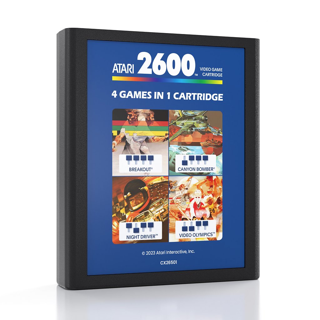 [22/08/2023] A2600 Cartridge 4IN1