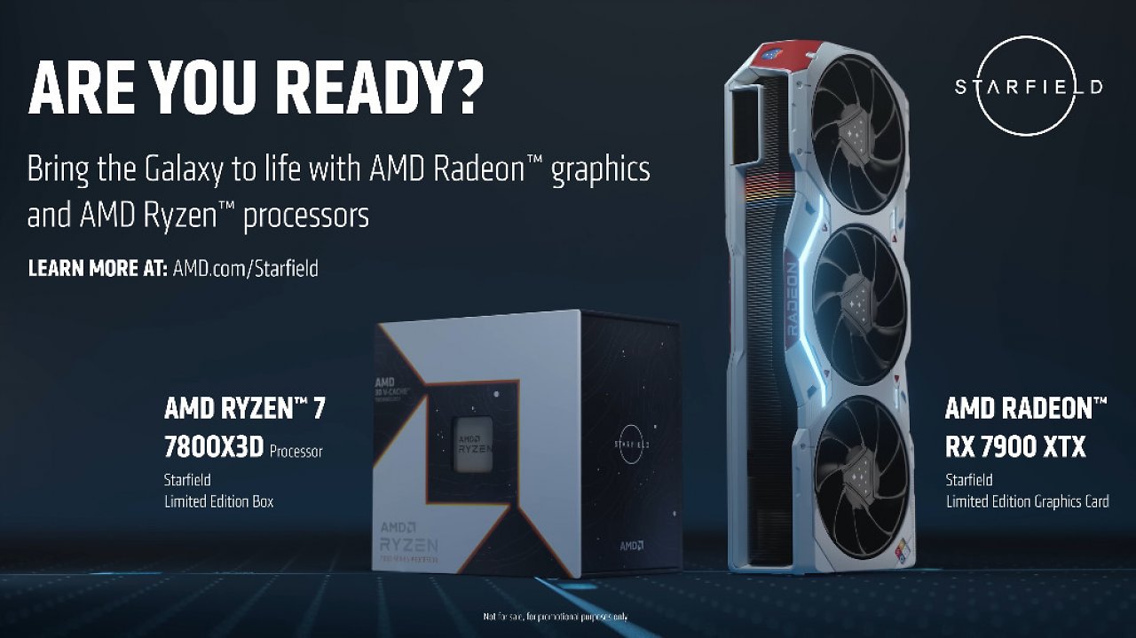 [11/08/2023] Radeon RX 7900 XTX und Ryzen 7 7800X3D: AMD mit Starfield-Edition