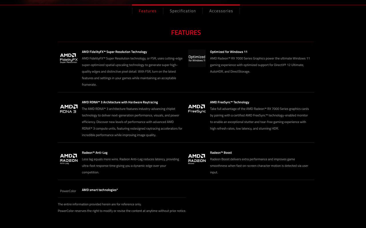 [04/08/2023] Das Featureset der AMD Radeon RX 7800 XT