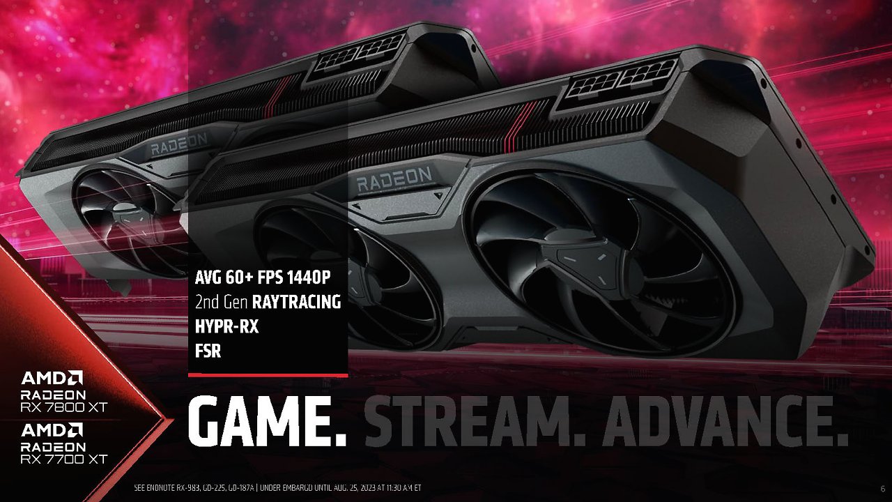 [25/08/2023] AMD Radeon RX 7800 XT and RX 7700 XT Press Deck (5)