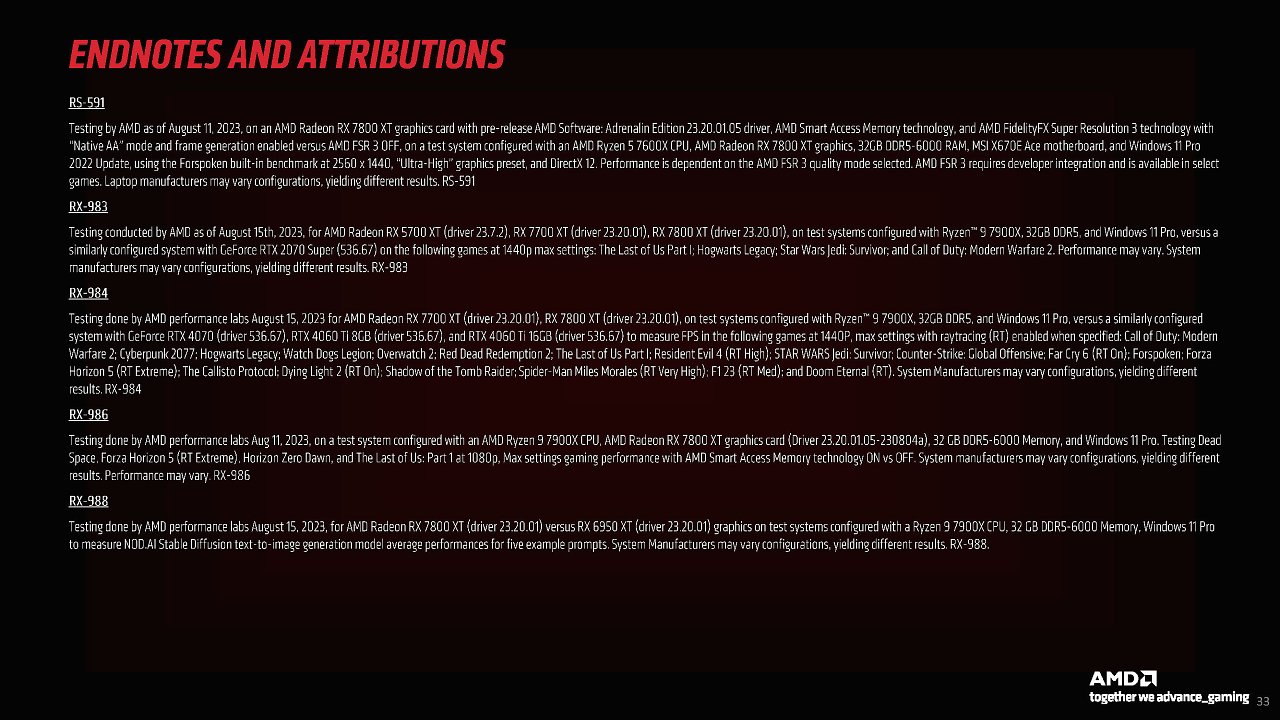 [25/08/2023] AMD Radeon RX 7800 XT and RX 7700 XT Press Deck - Fußnoten (4)