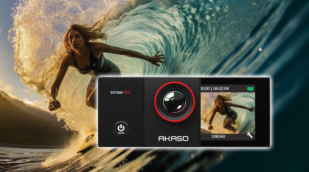 [01/08/2023] Beliebter und günstiger als die GoPro für unter 90 Euro? Bestseller Action-Cam von Akaso mit 4K im Angebot auf Amazon
