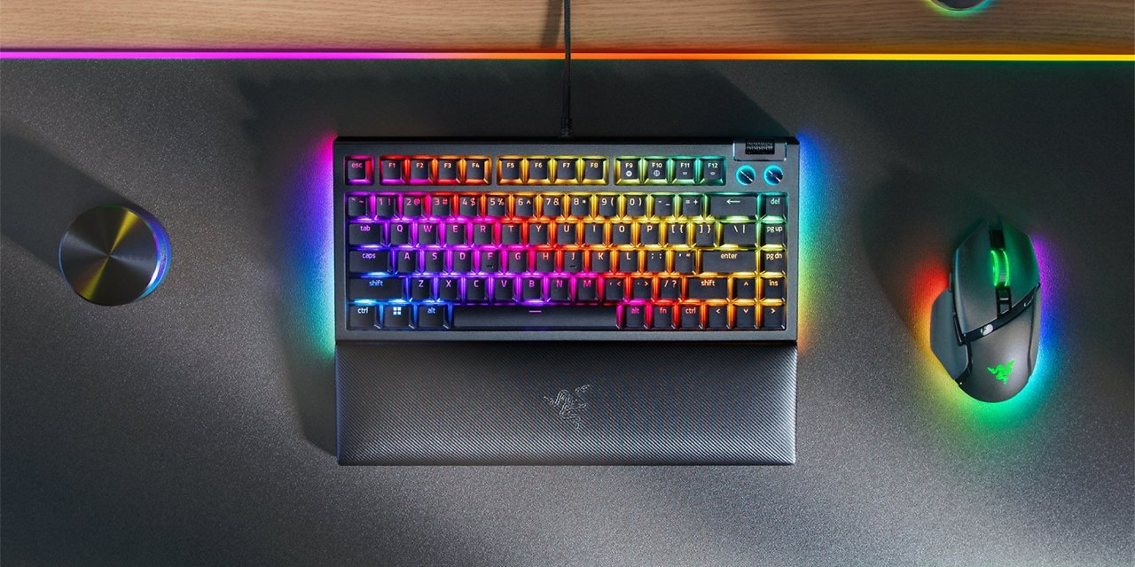 [21/08/2023] Mit der Blackwidow V4 75 steigt Razer als nächster Hersteller in den Custom-Keyboard-Markt ein.