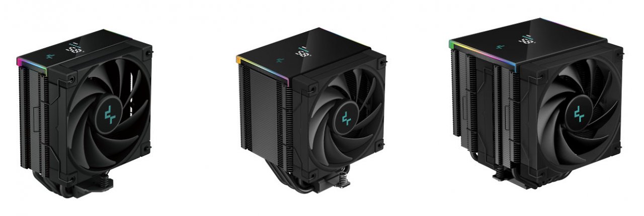 [03/08/2023] Deepcool AK Digital: Neue CPU-Luftkühler besitzen Display zur Temperaturanzeige