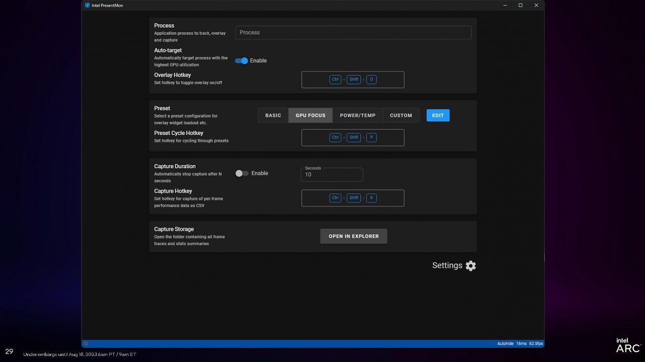 [18/08/2023] Intel PresentMon