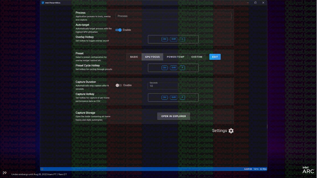 [18/08/2023] Intel PresentMon