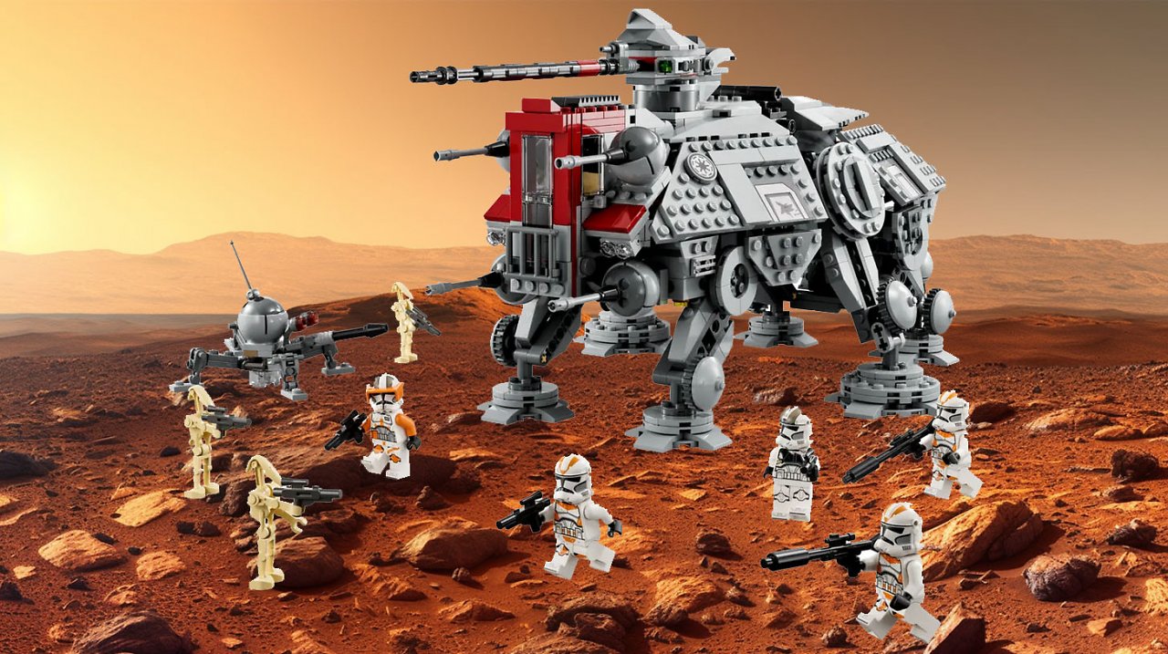 [09/08/2023] Nirgendwo günstiger: Lego Star Wars AT-TE Walker mit hohem Rabatt kaufen (Set 75337)