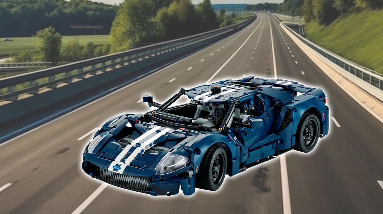 [03/08/2023] Lego Technic Ford GT 2022 fast 30 % reduziert: Super Preis für Supersportwagen