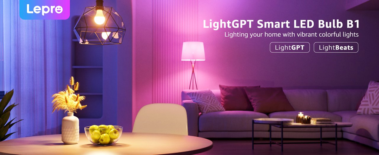[24/08/2023] Lepro B1 Gluehbirne mit LightGPT KI