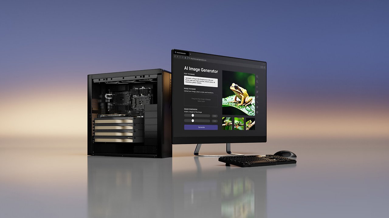 [09/08/2023] Nvidia RTX Workstation mit bis zu vier Nvidia RTX 6000 und 192 GiByte Grafikspeicher