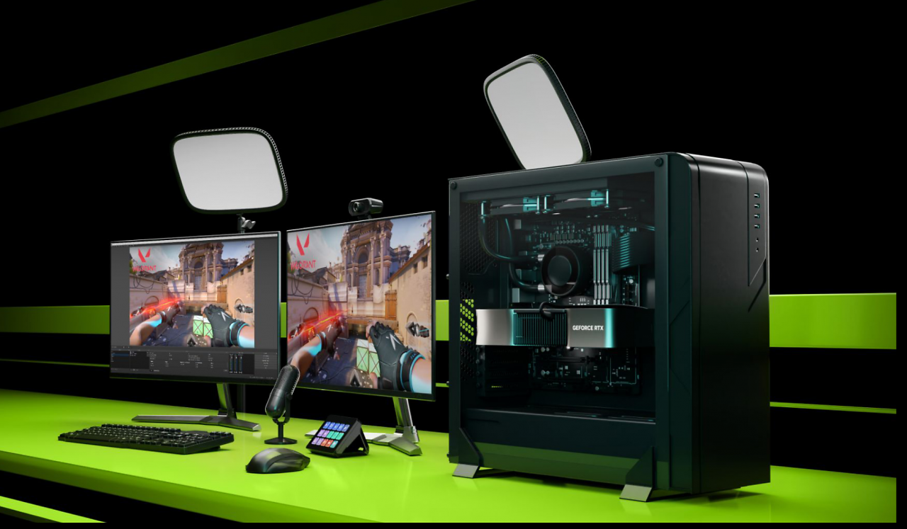 [25/08/2023] Nicht nur Spieler, auch Streamer und Podcaster setzen auf Geforce und KI