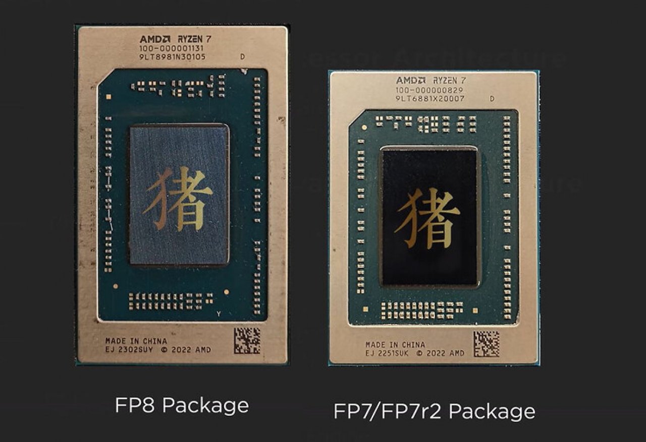 [15/08/2023] AMD Ryzen 7000S im FP8-Package und AMD Ryzen 7000U im FP7-Package
