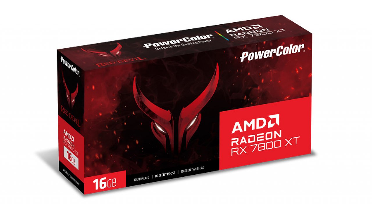 [04/08/2023] Powercolor Red Devil Radeon RX 7800 XT