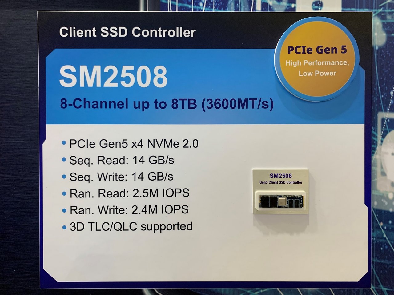 [11/08/2023] PCI-Express-5.0-SSD: Neuer sparsamer Controller bietet bis 14 GB/s (1)
