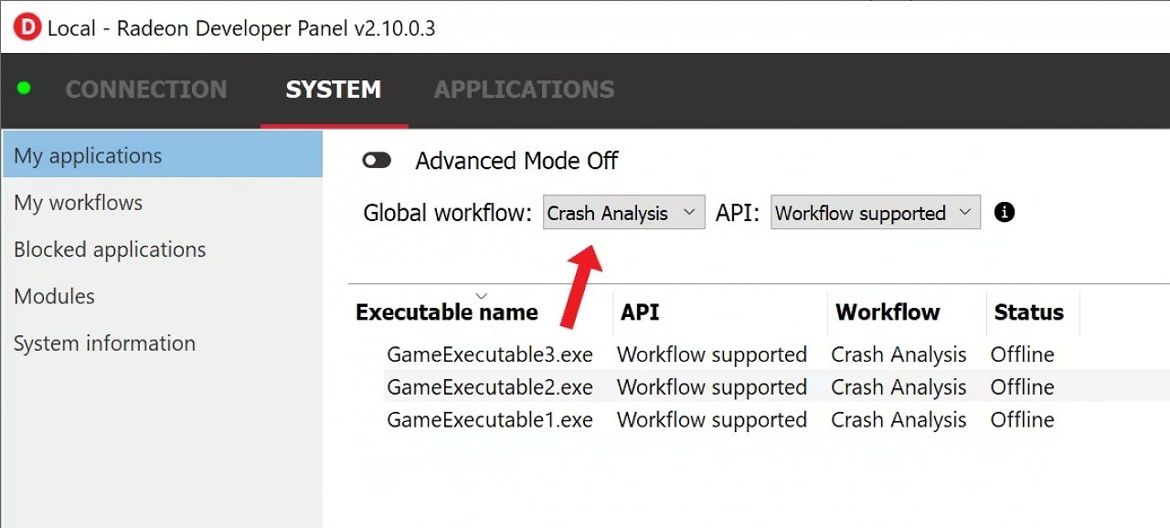 [18/08/2023] Screenshot des Radeon GPU Detective