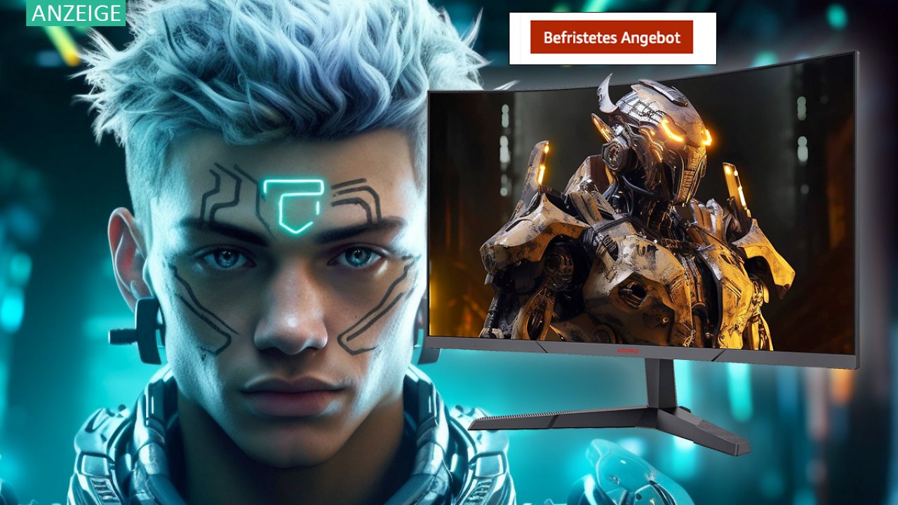 [25/09/2023] Schnell sein! Amazon haut Gaming-Monitor 27“ Curved WQHD kurz wieder für 178,50 Euro raus