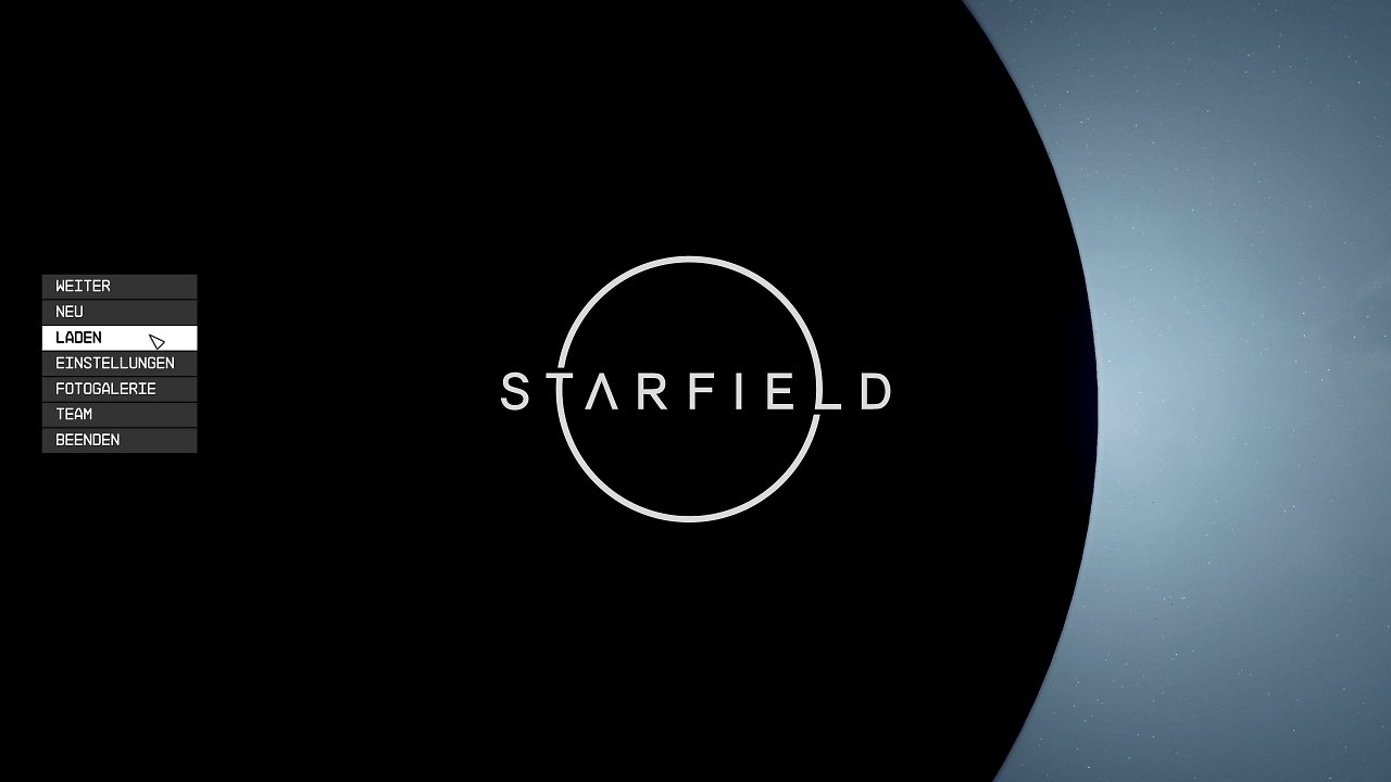 [06/09/2023] Optional können Sie das Starfield-Logo auf beibehalten.