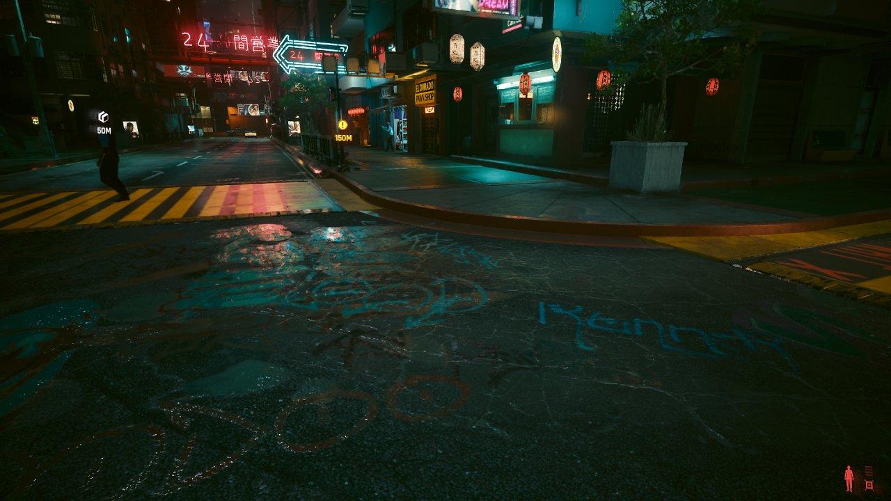 Cyberpunk 2077 Ver 2.0 - Reflections &amp; Artifacts - Ray Reconstruction on