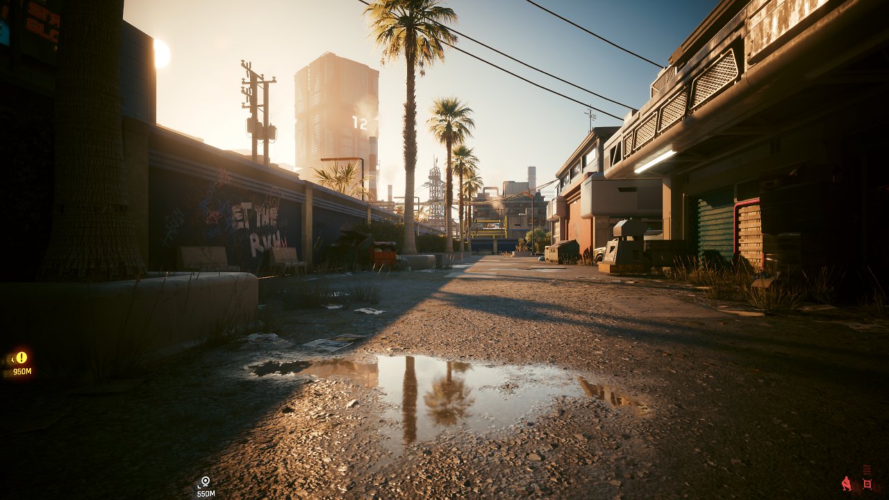 [22/09/2023] Ohne Ray Reconstruction in Cyberpunk 2077.