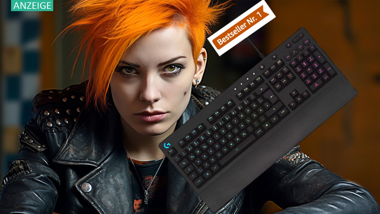 [21/09/2023] Vor Cyberpunk 2077 Release: Bestverkaufte Gaming-Tastatur von Logitech mit 31 Euro Amazon-Rabatt