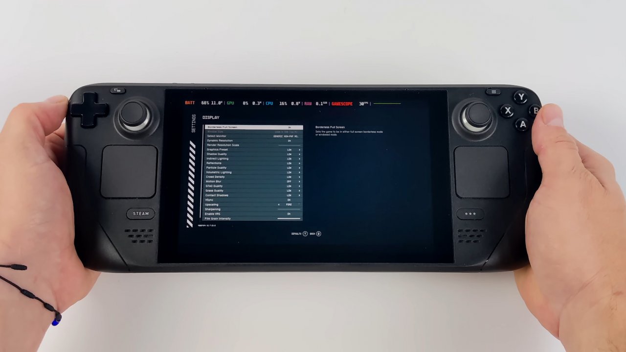 [06/09/2023] Grafikeinstellungen für Starfield auf dem Steam Deck