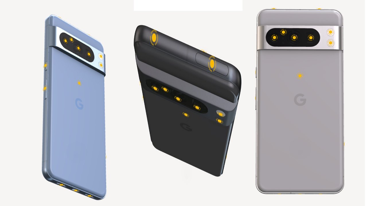 [06/09/2023] Geleakte Bilder des Google Pixel 8 Pro