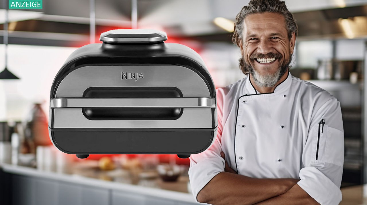 [01/09/2023] Ninja Foodi Max über 100 Euro reduziert: Grill oder Heißluftfritteuse? Beides!