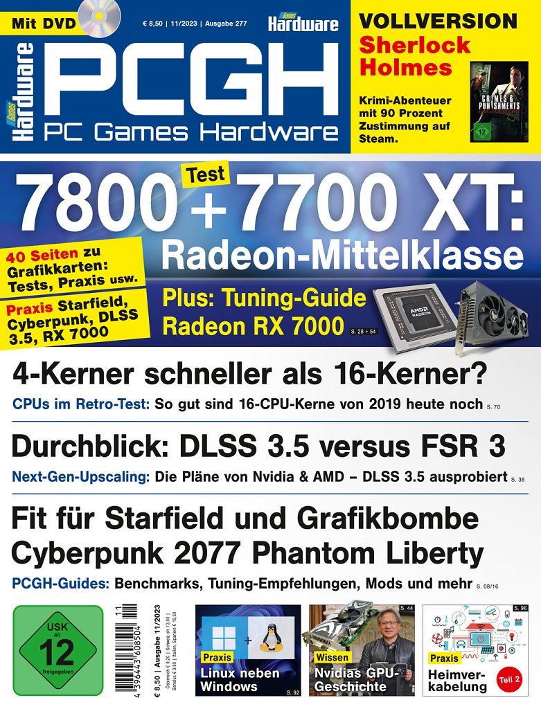 [28/09/2023] DVD-Cover der PCGH-Ausgabe 11/23. Auf der DVD finden Sie nicht nur weitergehendes Artikelmaterial wie mehr Bilder, sondern auch eine GOG-Vollversion (siehe weiter unten).