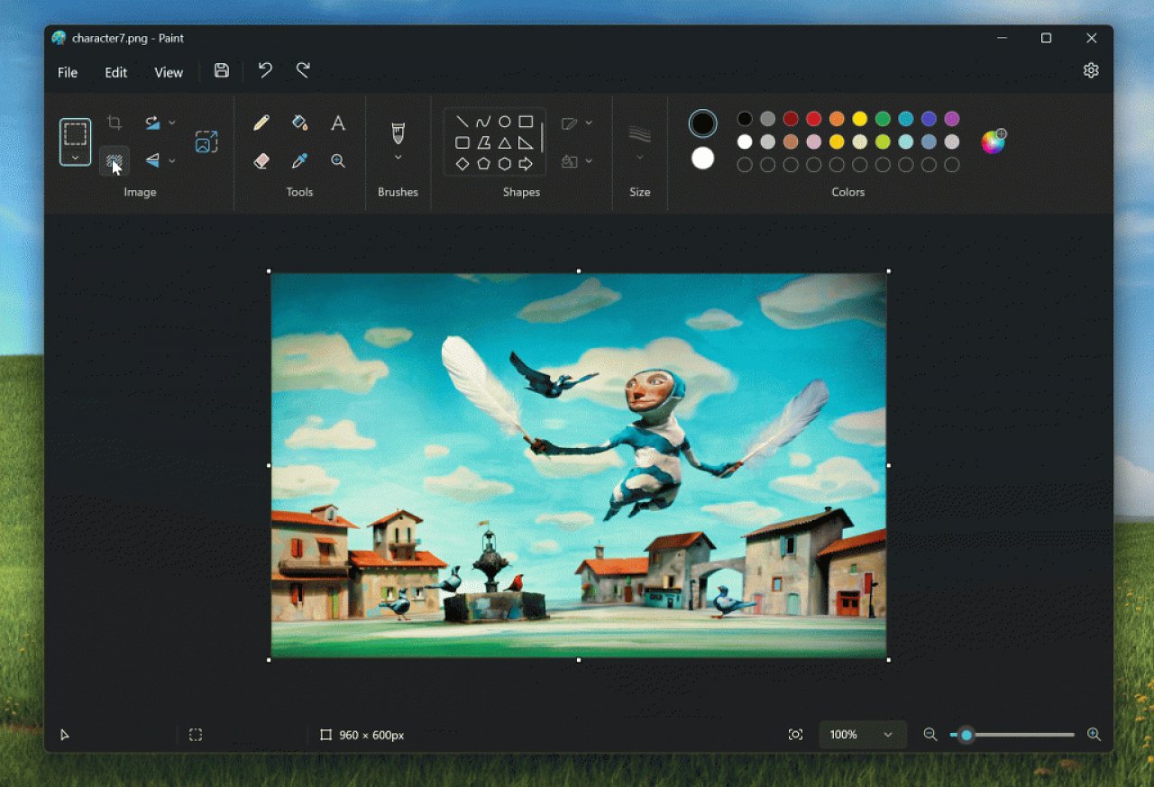 [08/09/2023] Microsoft Paint: Erhält Integration von DALL-E 3 unter Windows 11