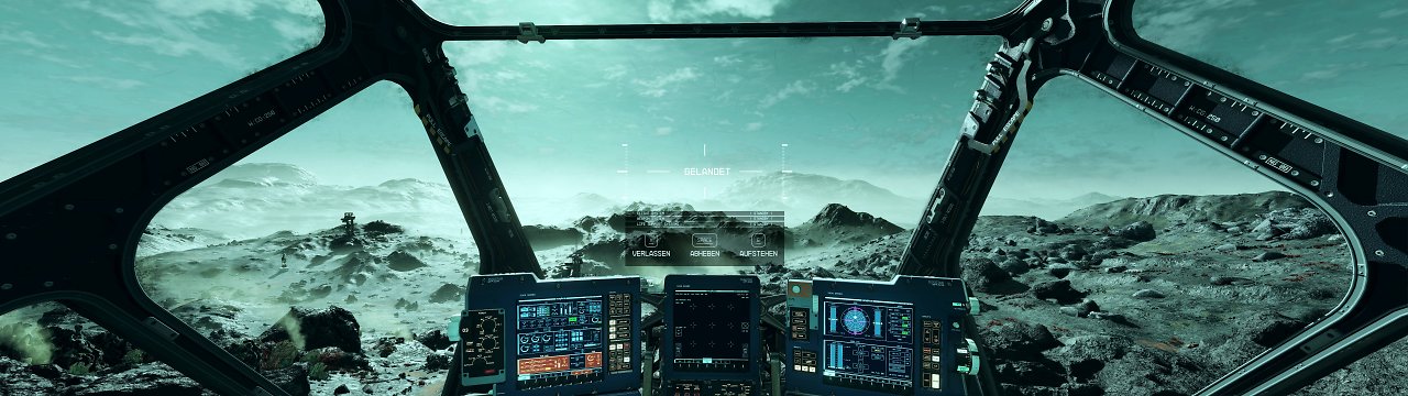 [14/09/2023] QIX: Starfield in 8K2K (7.680 x 2.160) auf meinem Samsung G95NC 57