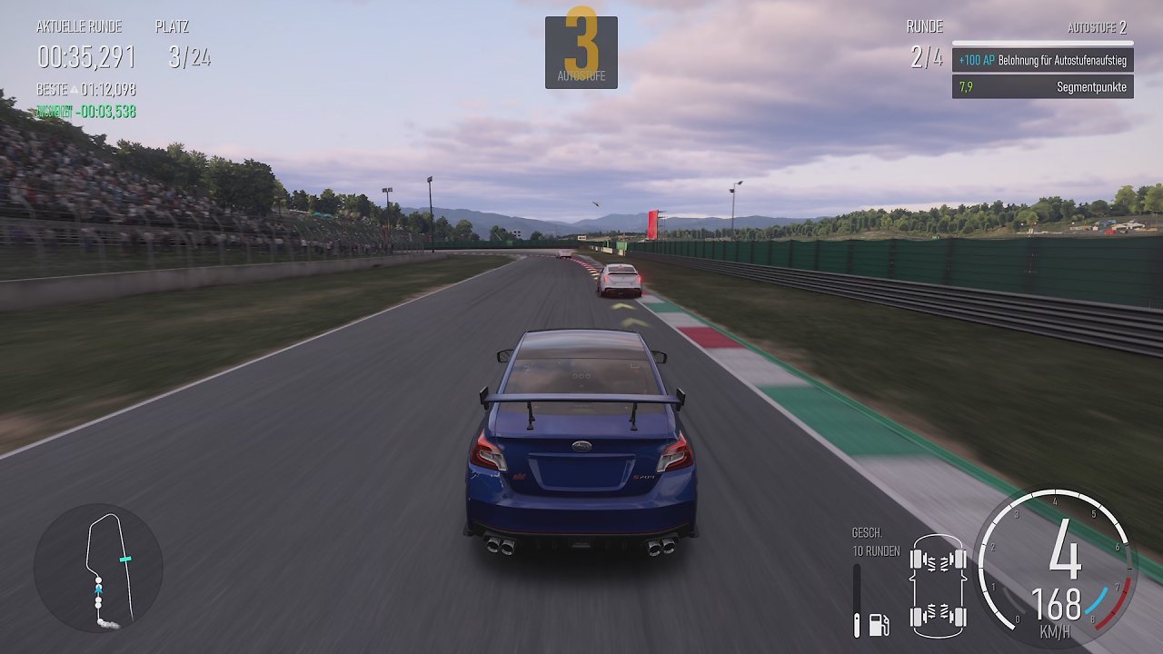 [11/09/2023] Subaru Impreza STi in Forza Motorsport im Rennen.