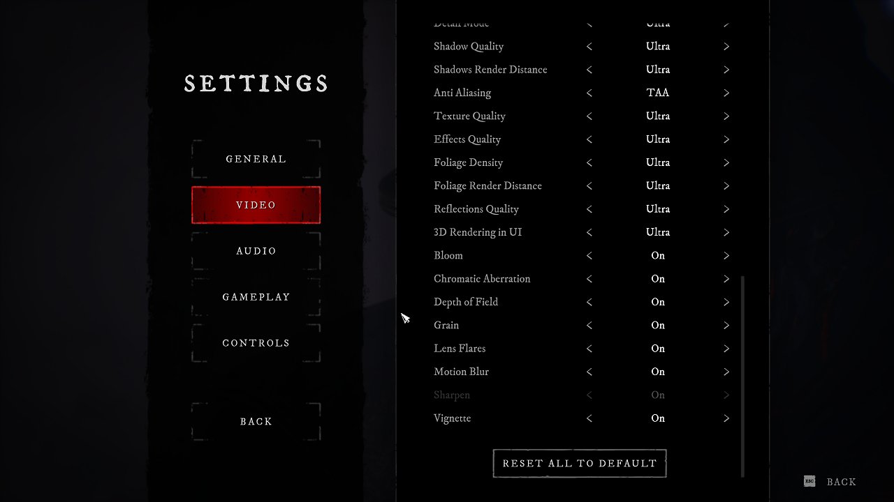 Witchfire Early Access - 04 - Settings - Video (3)