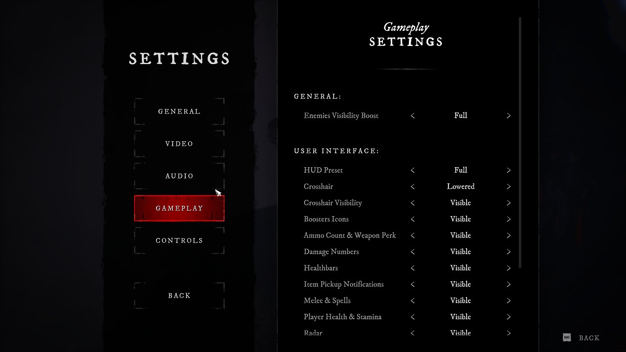 Witchfire Early Access - 06 - Settings - Gameplay (1)