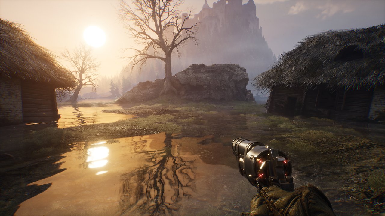 [27/09/2023] Witchfire Early Access - Schicke Spiegelungen ohne Raytracing und ohne Screen-Space-Artefakte, ist das Hexenwerk?! Nein, sondern geschickt eingesetzte Technik. Wohl eine Mischung aus lokalen Reflection Probes und eventuell Planar Reflections für Spiegelungen in größerer Distanz. Ein fachkundig genutzter, konventioneller Raster-Ansatz.