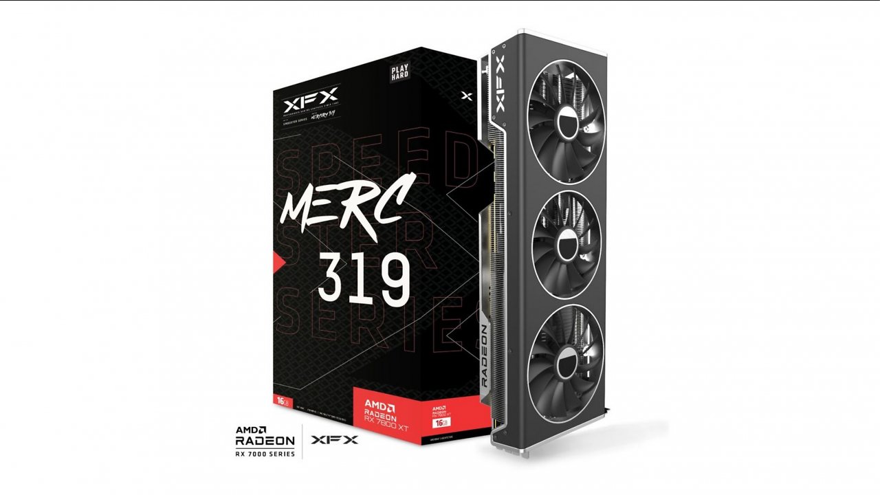 [05/09/2023] XFX Radeon RX 7800 XT Merc 319 Black Edition
