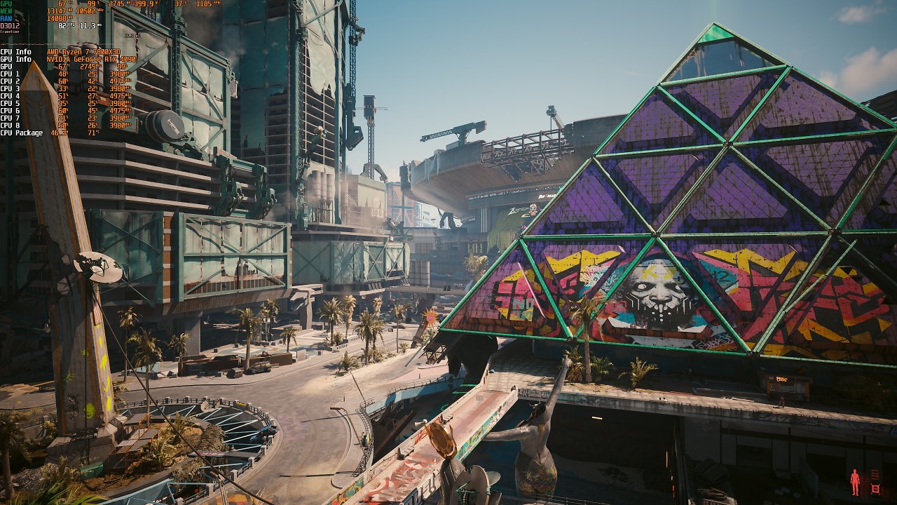 Cyberpunk 2077: Phantom Liberty im Technik-Test: 20 Grafikkarten im Vergleich (7)