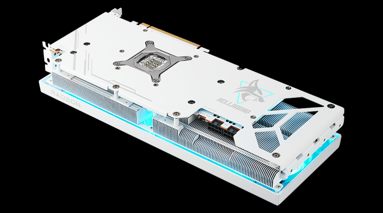 [31/10/2023] Powercolor RX 7800 XT Hellound Spectral White: Die Braut unter den Grafikkarten (5)