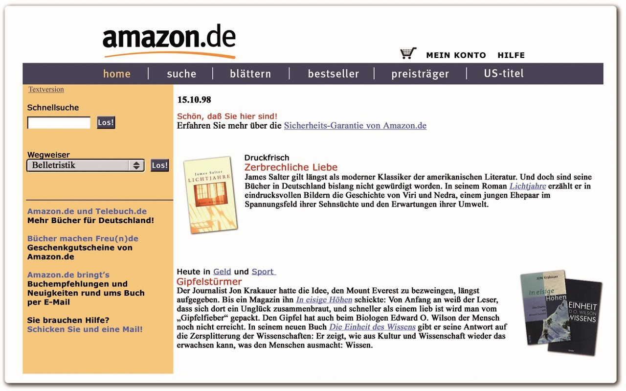 Amazon.de wird 25 Jahre: Das sind die beliebtesten Produkte aller Zeiten