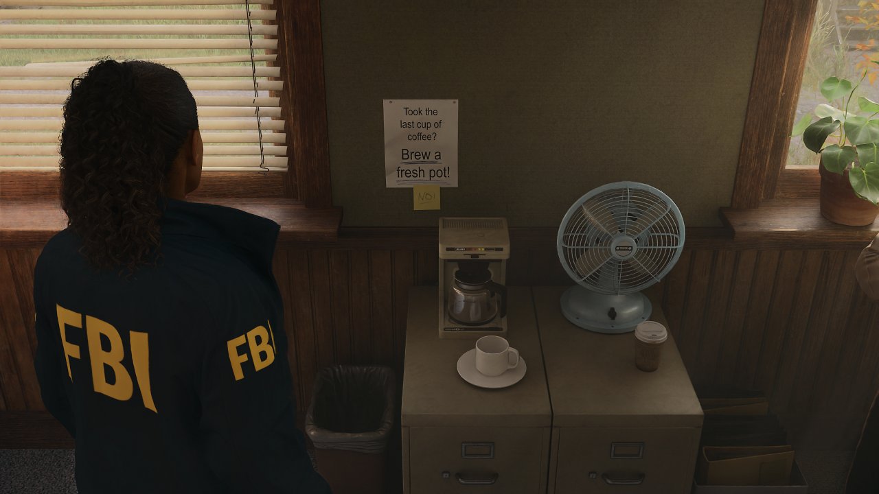 [25/10/2023] Alan Wake 2 PC im Tech Test (Bilder: Maximale Details, 4K/UHD inkl. Pathtracing und DLSS (Quality) Ray Reconstruction, downsampled @ 1800p) (18)