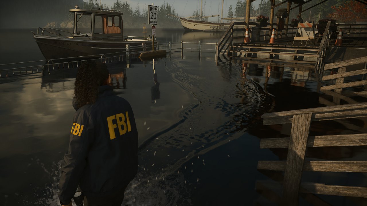 [25/10/2023] Alan Wake 2 PC im Tech Test (Bilder: Maximale Details, 4K/UHD inkl. Pathtracing und DLSS (Quality) Ray Reconstruction, downsampled @ 1800p) (6)