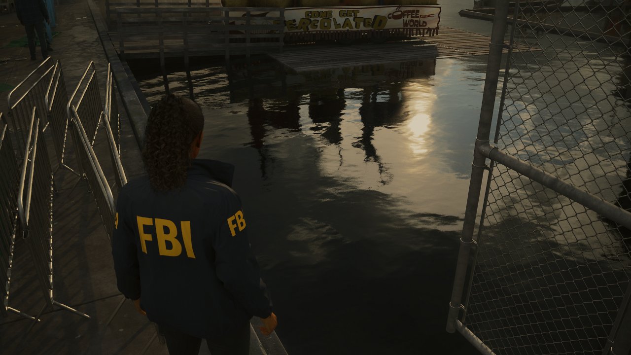 [25/10/2023] Alan Wake 2 PC Pathtracing Water Surface Ray Reconstruction off