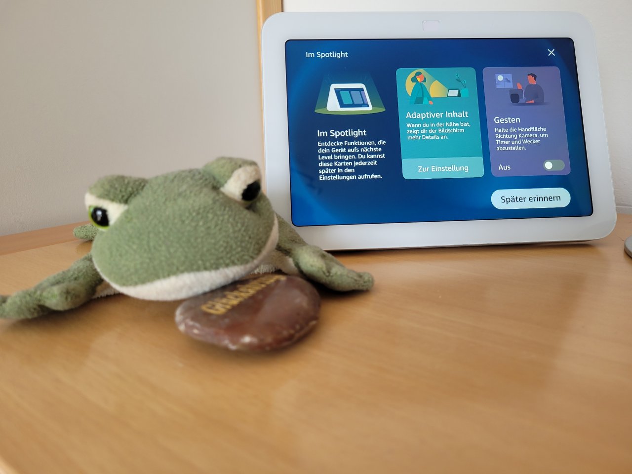 [26/10/2023] Echo Show 8 (3. Gen) mit Widgets.
