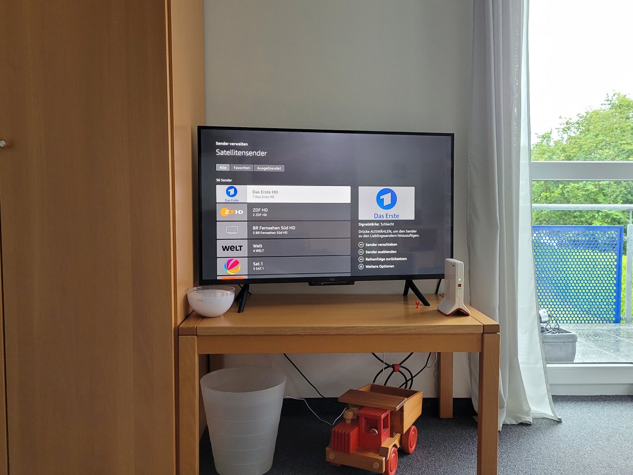 [10/10/2023] Sendersortierung beim Fire TV Omni.
