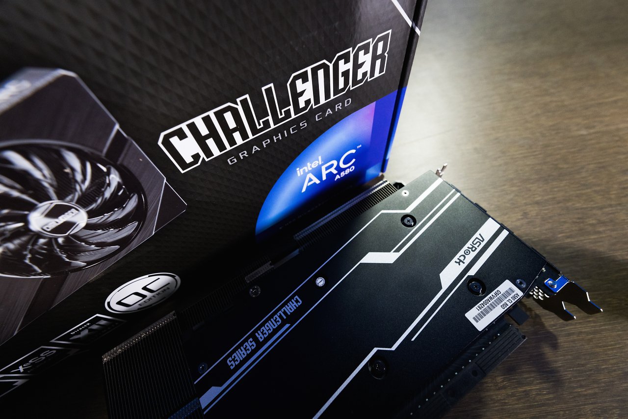 [09/10/2023] Intel Arc A580 im Test: Asrock Arc A580 Challenger OC (3)
