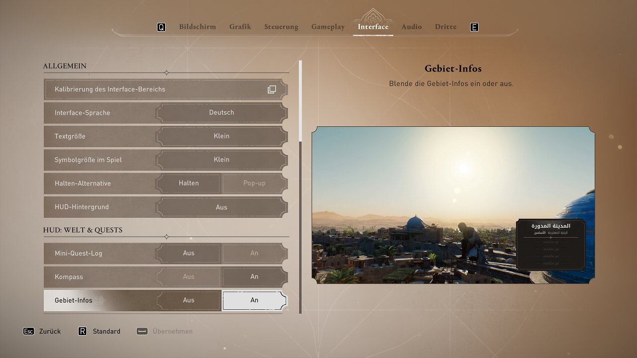 Assassin's Creed Mirage - Menü - 09 - Interface (1)